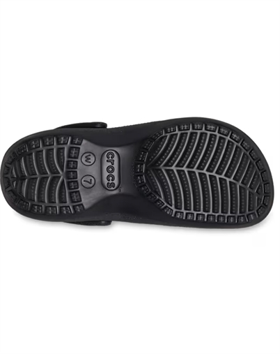 Crocs - Classic Platform Glitter Clog - Black